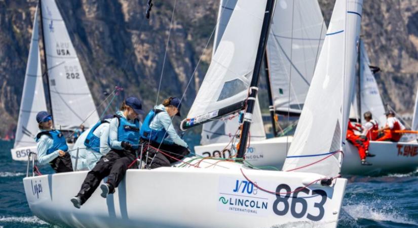 Kis-Szölgyémi Luca lett a legjobb női kormányos a J/70 Mixed Plus vb-n