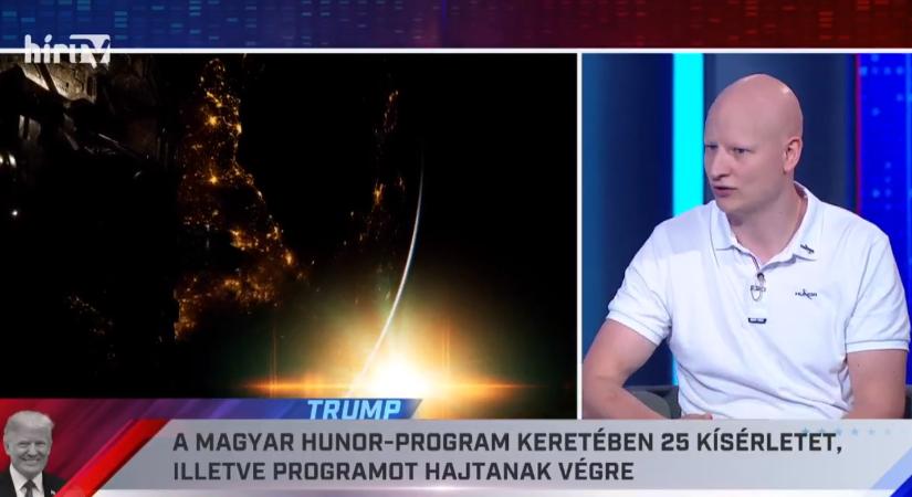 Trump – A küldetés során a hazai űrszektor és Magyarország is versenyképes pozícióba kerül  videó