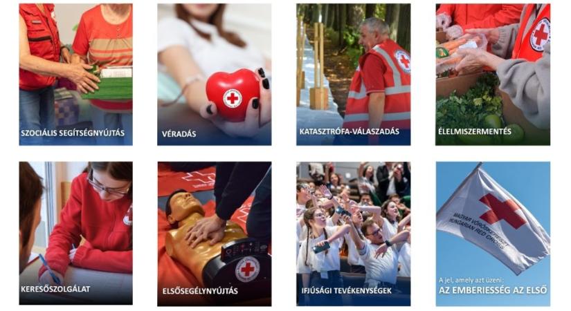 A segítség hét pillére – így dolgozik a Magyar Vöröskereszt nap mint nap