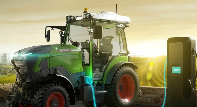 Így néz ki a jövő traktorja – bemutatták az elektromos Fendt-et Ácson VIDEÓ