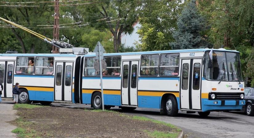 Negyven éve indult el az első debreceni trolibusz