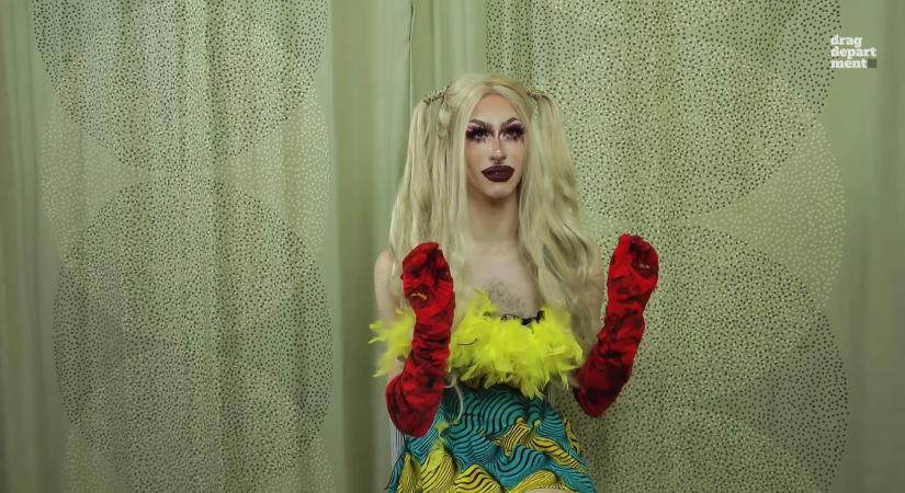 Hallgatásba burkolózott a drag queen, aki a pride-on gúnyt űzött Magyarország nemzeti jelképéből  videó
