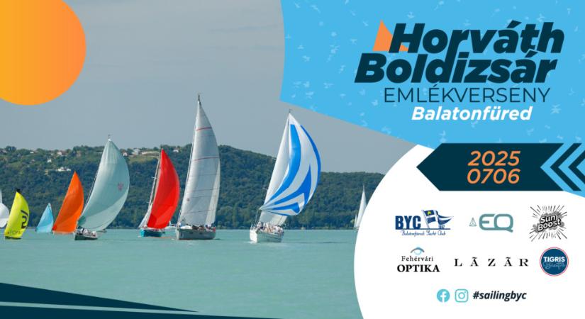Július 6-án rajtol a 41. Horváth Boldizsár Emlékverseny – Szombati Regatták III.