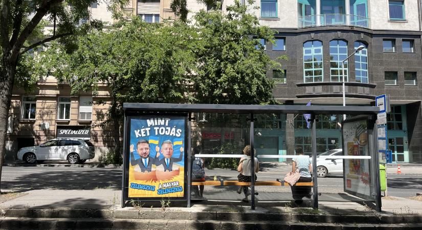 Dedókampányban mossa össze az Apáti-féle mozgalom Zelenszkijt és Magyar Pétert