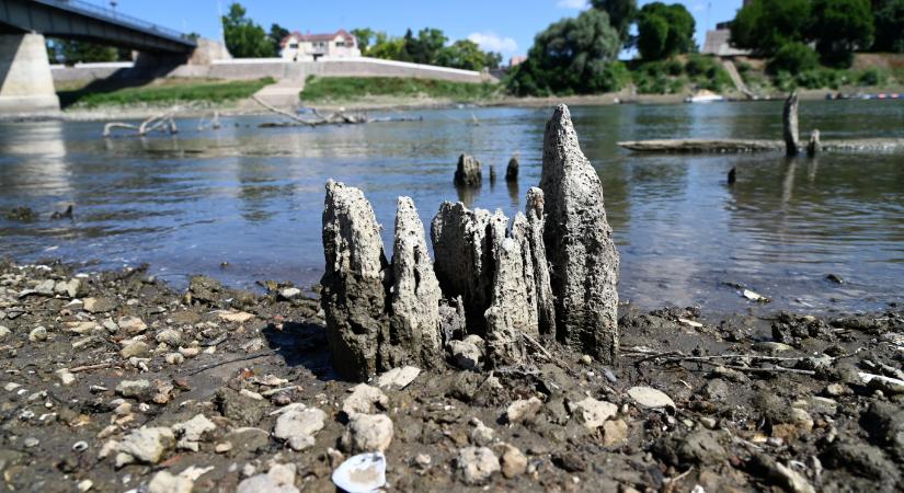 Folyóink már érzik a tragikus nyarat: a Tisza vízállása rekordalacsony, de a Dunán is drámai a helyzet