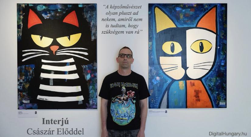“A képzőművészet olyan pluszt ad nekem, amiről nem is tudtam, hogy szükségem van rá” – interjú Császár Előddel