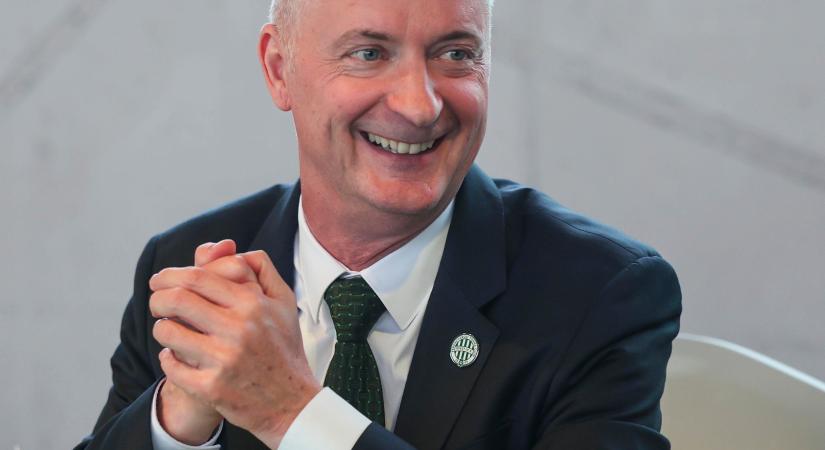 A Fradi elnöke frappánsan válaszolt Csányi kritikájára