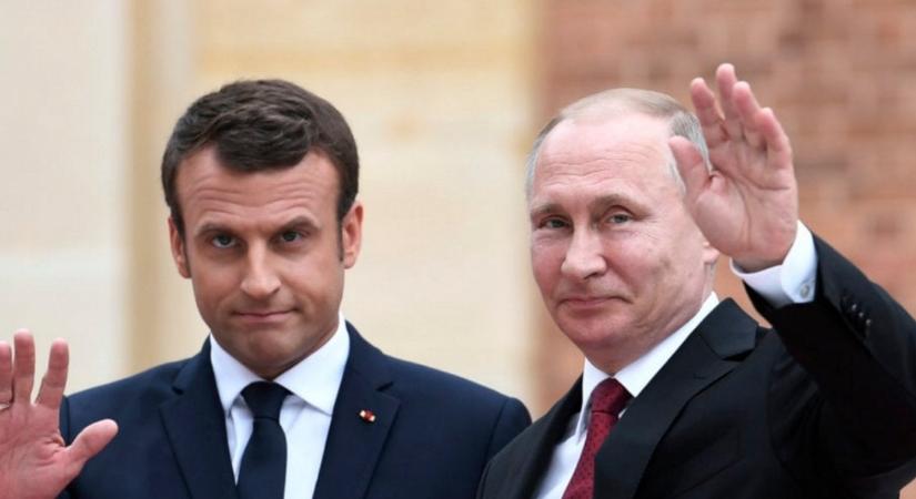 Meglepő: Putyin két órát beszélt Macronnal – nemcsak Ukrajnáról
