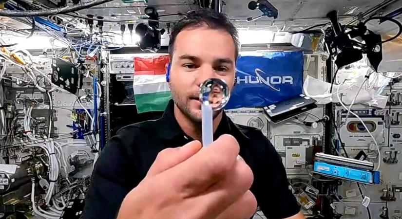 Kapu Tibor élő kérdezz-felelekkel jelentkezett be az ISS fedélzetéről – videó