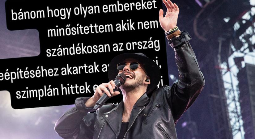 „Bánom, hogy olyan embereket minősítettem, akik nem szándékosan az ország leépítéséhez akartak asszisztálni”