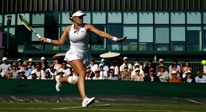 Óriási győzelmet aratott a magyar teniszező Wimbledonban
