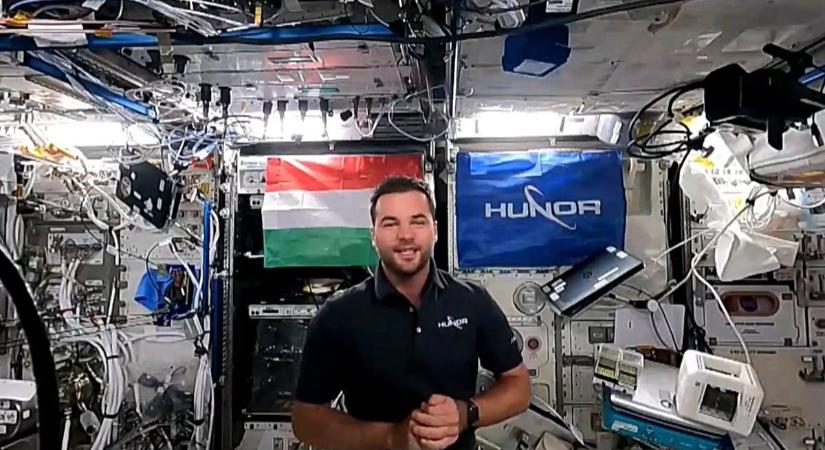 A diákok kérdeztek, Kapu Tibor válaszolt: rendhagyó kémiaóra az űrből (videóval)