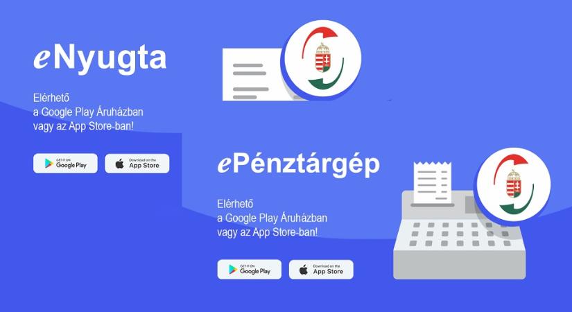 Már elérhető a NAV ePénztárgép és eNyugta alkalmazása