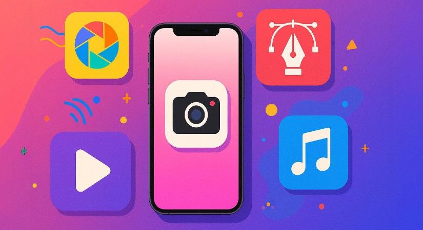 A legjobb kreatív appok iPhone-ra