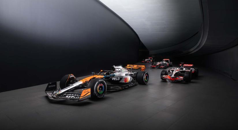 Visszatér a McLaren króm-fényezése Silverstone-ban