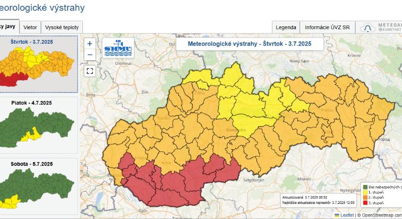 Tetőzik a hőhullám, a délnyugati járásokban pokoli lesz az idő
