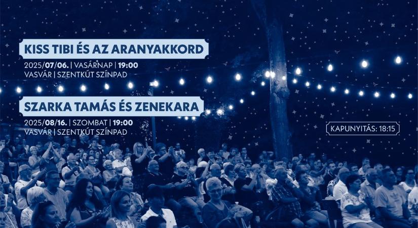 A Quimby frontembere, Kiss Tibi is színpadra lép a vasvári Szentkúti Estéken - mutatjuk a teljes programot!