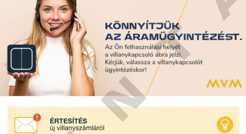 Figyelem, így változik meg az MVM Next villany és gáz e-számlák értesítője