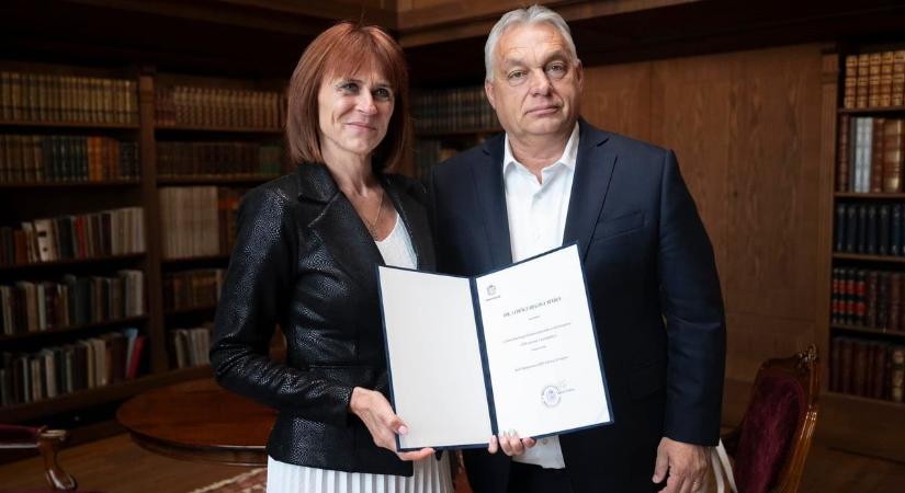 Orbán Viktortól vette át a kinevezését dr. Lehőcz Regina