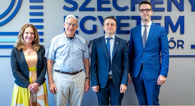 Meglepő amerikai látogatás Győrben: ez állhat a háttérben – az egész ország profitálhat belőle