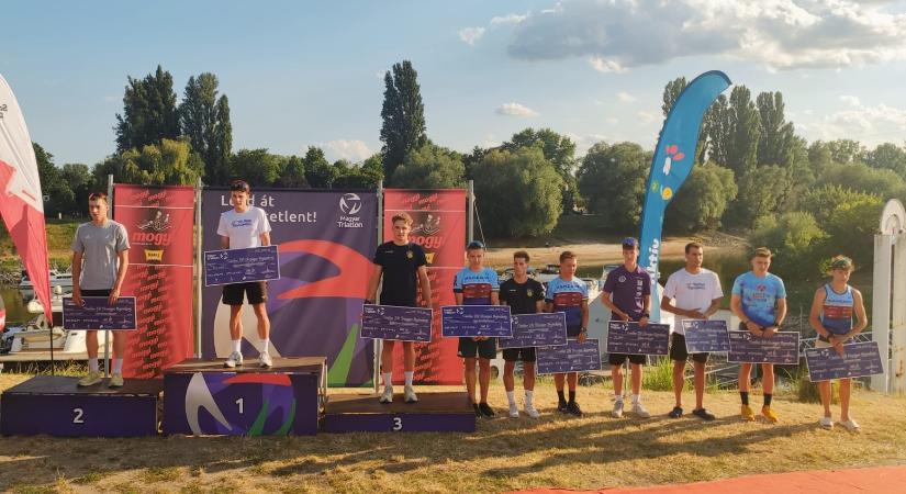 Új lendületben a győri triatlon – Éremeső a bajai országos bajnokságon