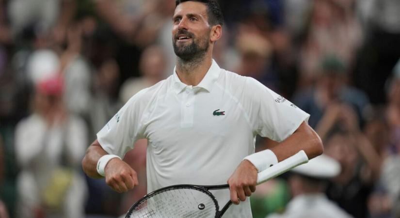 Đoković Wimbledonban pumpált (videóval)