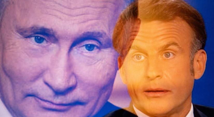 Miről beszélgetett Macron és Putyin két órán át?