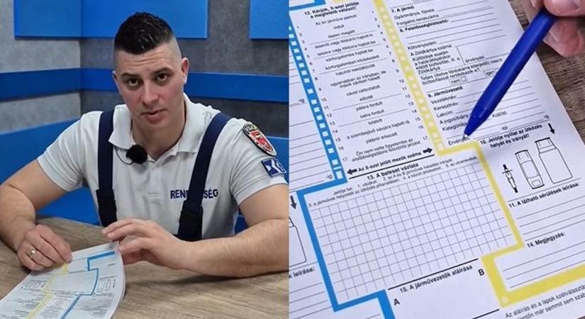 Mit kell beikszelni? Kik lehetnek tanúk? Ennél érthetőbben még sosem mondták el, hogy töltsd ki a baleseti bejelentőt – videóval