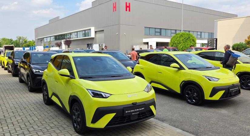 Már több mint 1000 BYD-t vásároltak állami támogatással a magyar vállalkozások