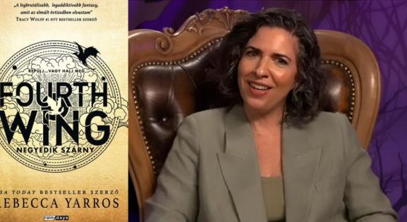 Rebecca Yarros-rajongók figyelem! Jön a Fourth Wing-adaptáció