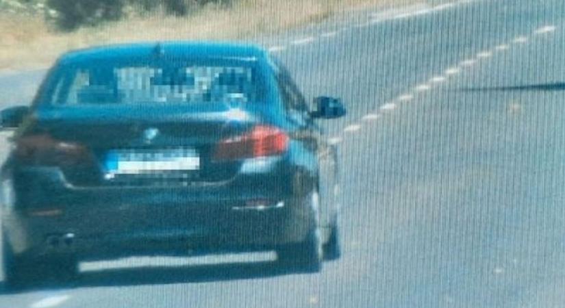 130-cal lakott területen: egy újabb BMW-s, akinek nem fáj a félmilliós bírság