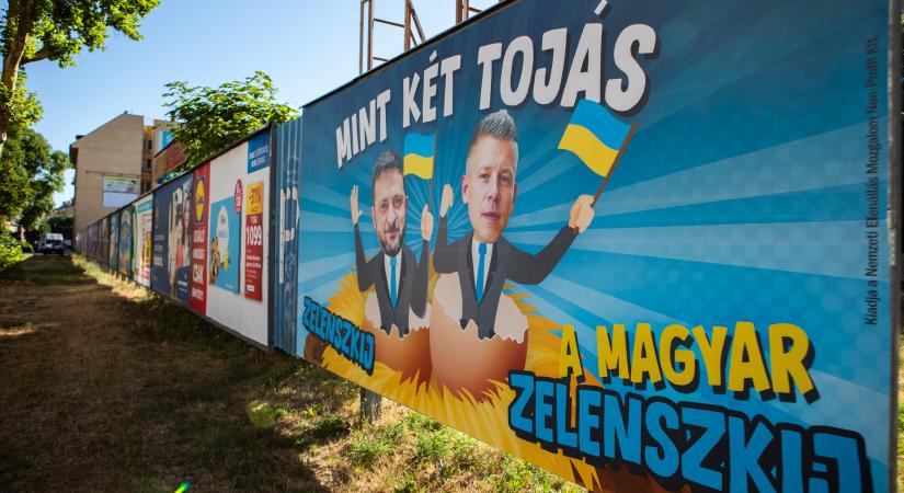 Tojásból kikelő Zelenszkijjel és Magyar Péterrel próbálja letörni a Pride sikerét a kormány