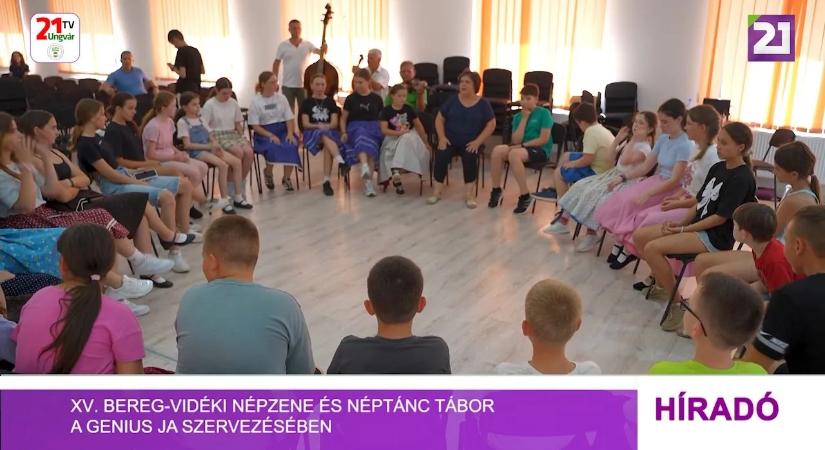XV. Bereg-vidéki népzene és néptánc tábor a GENIUS JA szervezésében (videó)
