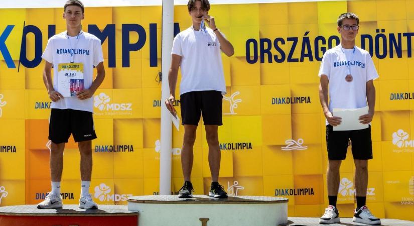 Országos bajnok lett a Diákolimpián a nagyvarsányi futó