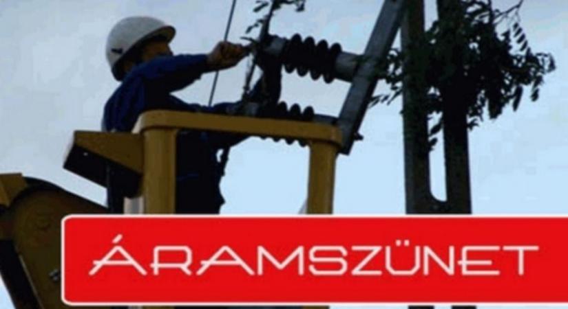 Egész hónapban áramszünetekre számíthatnak a település lakói
