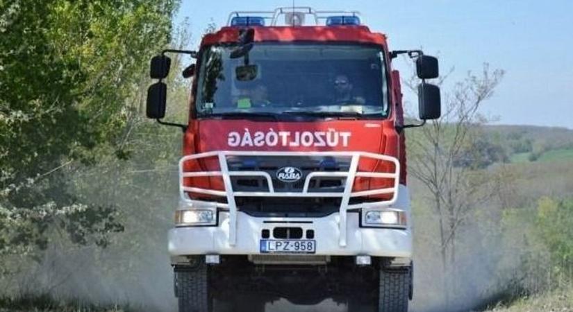 Videón az óriási lángok: csuklós busz gyulladt ki Esztergomban