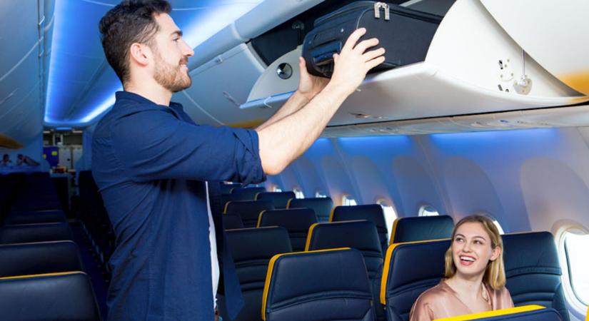 Megnöveli az ingyenes kézipoggyász méretét a Ryanair