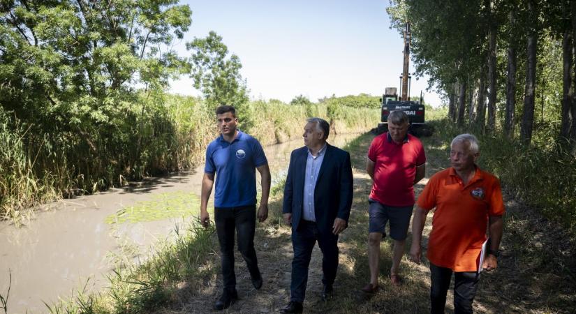Orbán Viktor: a gazdáknak ingyen adjuk a vizet akkor is, ha a brüsszelieknek ez nem tetszik