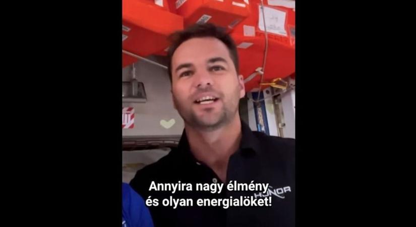 „Fantasztikus volt” – Kapu Tibor őszintén mesélt az űrutazásáról (VIDEÓ)
