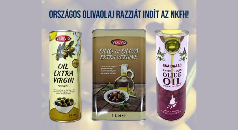Országos olívaolaj razziát indít az NKFH