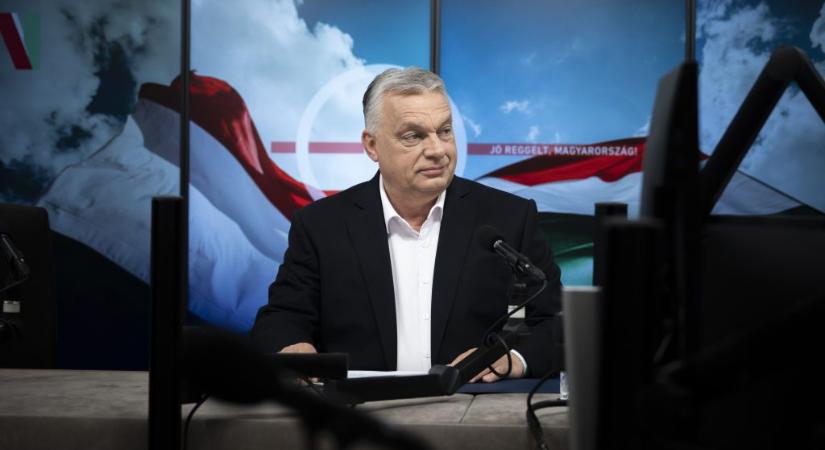 Az új lakáshitel-program bejelentése után Orbán Viktor a Kossuth rádióban beszél