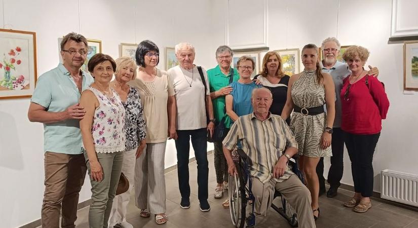 Alkotótáborban örökítették meg Lakitelek szépségeit