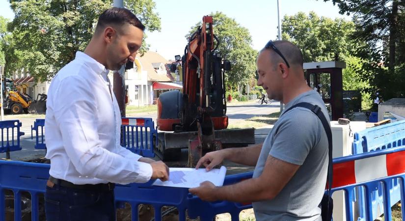 Augusztus végéig eltart az ivóvízhálózat rekonstrukciója – ne a megszokott módon közlekedjünk a zalai városban! (videó)