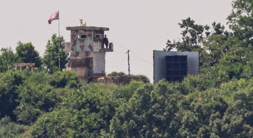 A demilitarizált zónán keresztül elmenekült egy férfi Észak-Koreából