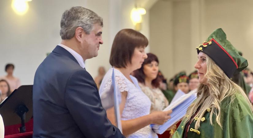 Diplomaátadó ünnepség a Rákóczi-főiskolán