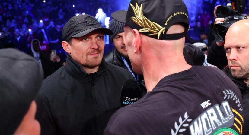 Tyson Fury visszatér a visszavonulásából, és harmadszor is összecsap Uszikkal