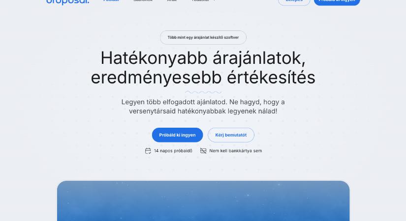 Árajánlat készítő, amivel még több ajánlatot fogadnak el? Droposal útmutató