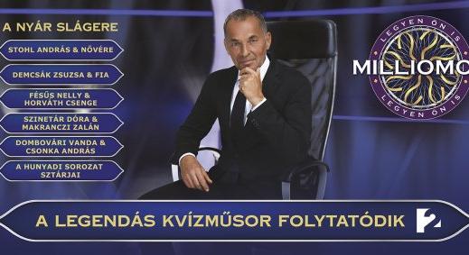Jövő héten visszatér a Legyen Ön is milliomos!