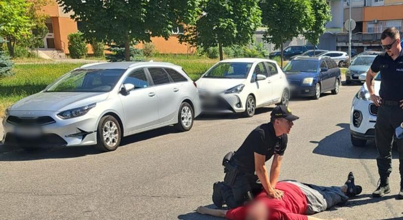 Vérzett, nem lélegzett, nem volt pulzusa – rendőrök mentették meg az életét