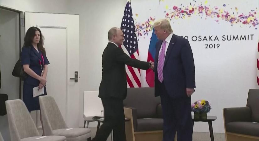 Nem hozott előrelépést Donald Trump szerint a Vlagyimir Putyinnal folytatott megbeszélése  videó